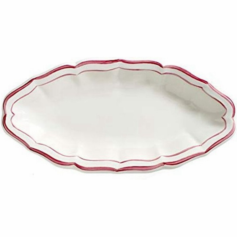 品質は非常に良い ジアン Gien フィレピンクピクルスディッシュ26 5ｘ13 2cm11並行輸入 食器 グラス カトラリー Hechoenespaa Khb Com