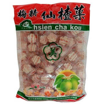 【蝦皮代開電子發票】《美》梅精 仙楂果/梅餅 600公克/包 效期至：2027.06.29