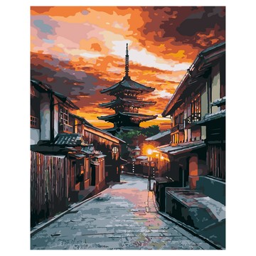 ArtLife 藝術生活 數字油畫DIY DTR215 50 x 65cm  漫遊京都  1個