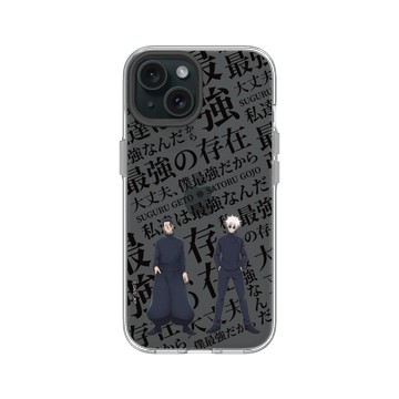 iPhone 15 Clear 透明 - Jujutsu Kaisen 咒術迴戰 S2 - 懷玉・玉折角色系列-最強組合