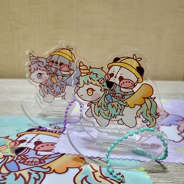 Vipstorey樹熊|原創獨角獸3合1搖搖立牌