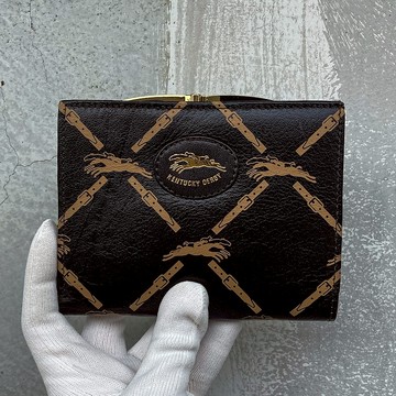 kentucky derby 馬場 飛馬 肯塔基德比賽馬比賽 古董皮夾 vintage