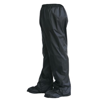 Moto cap 鈦鴻 3D立體雨褲 鞋尖套款  黑色  3XL