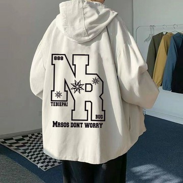 臺灣出貨🎊2026港風潮牌小衆衝鋒衣春秋新款外套學生寬鬆百搭夾克連帽上衣大減價🎁