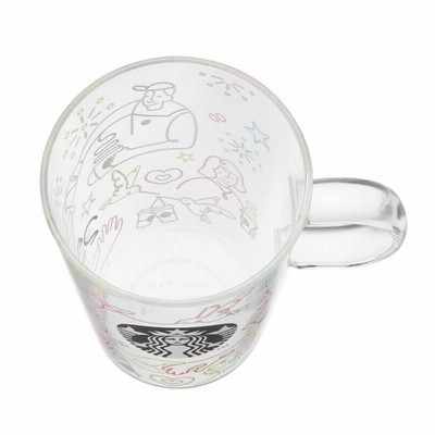 Amazon | 2個セット スターバックス スタバ 耐熱グラスマグ