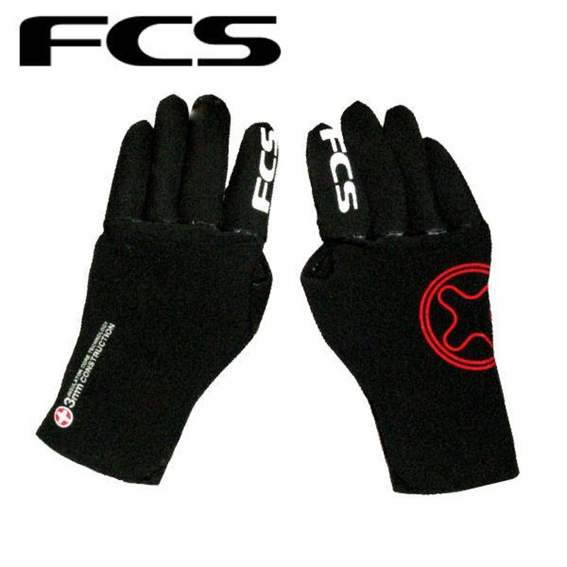 FCS エフシーエス Winter Gloves サーフグローブ ラバー素材