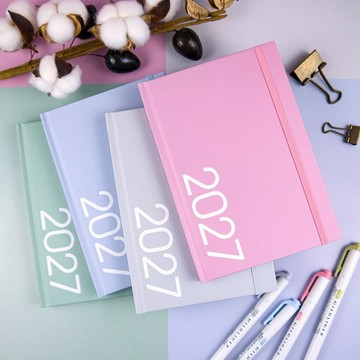 【conifer綠的事務】2027年32K玩色精裝直式週誌
