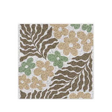 【好物良品】120x120cm_大尺寸絲圈浴室防滑墊｜快速排水不積水 可DIY裁切 陽台浴室通用止滑墊120x120cm快樂海草
