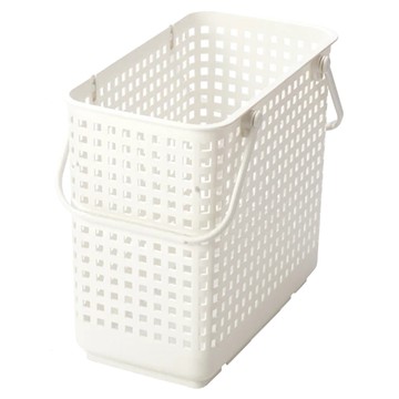 like-it 日本製收納籃洗衣籃髒衣籃 SCB-13  W277 x D455 x H390cm  冷白色