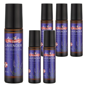 Aus Garden 澳維花園 台灣公司貨 薰衣草精油滾珠  6瓶  10ml