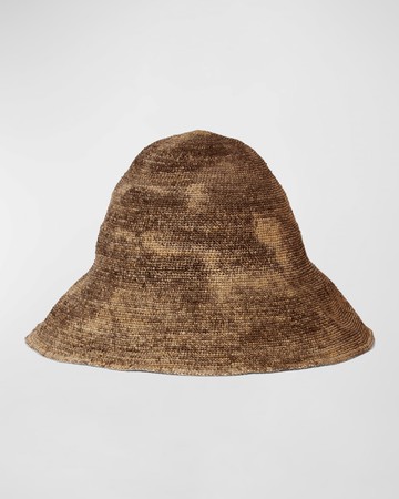 Teagan Raffia Bucket Hat