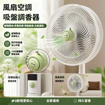 🔥現貨秒發🔥  吸盤風扇空調擴香器 空調擴香器 吸盤擴香器 吸盤香薰 香薰擴香器 香茅擴香片 精油防叮咬清新空氣擴香器