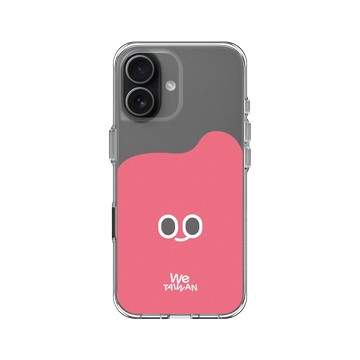 iPhone 17 Clear Case（相機按鈕） 透明 - We TAIWAN : a-We Collection - a-We佇遮！(紅)
