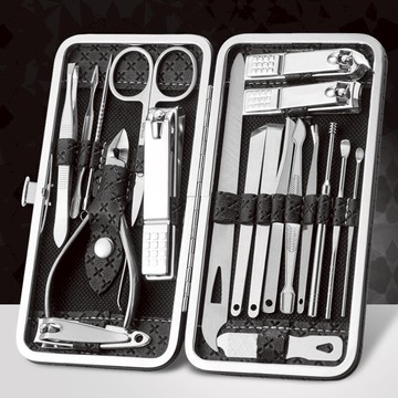 指甲刀套裝 修剪指甲刀套裝家用不銹鋼耳勺指甲鉗修甲工具修腳指甲剪單個 【CM728】