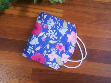 訂製款=口罩暫存套/口罩收納套=韓國布料=手繪花朵