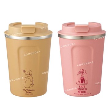 小禮堂 SKATER 宮崎駿 不鏽鋼隨行杯 350ml STBC3F (小圖款) 龍貓 魔女宅急便