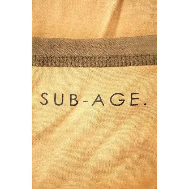 サベージ SUB-AGE. クルーネックTシャツ メンズ サイズ表記無 ラグラン