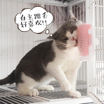 貓墻角蹭毛器貓咪撓癢癢玩具蹭癢器按摩刷寵物用品貓用 『洛小仙女鞋』YJT