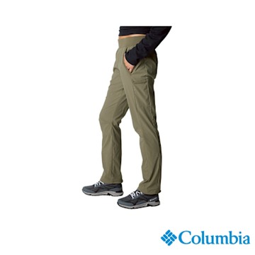 Columbia 哥倫比亞 女款 - 超防曬UPF50防潑長褲-軍綠色 UAK92850AG/IS