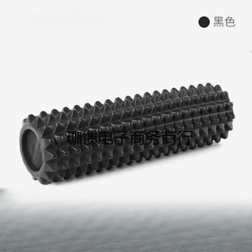 瑜伽柱家用健身運動肌肉按摩實心泡沫軸筋膜放松狼牙滾軸