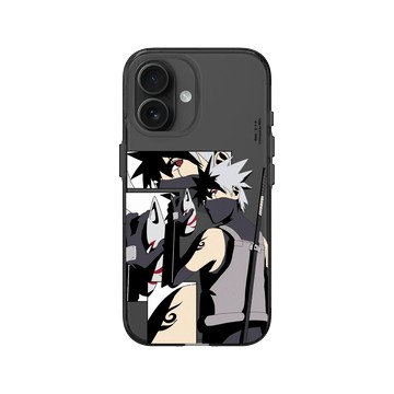 iPhone 16 Clear (相機按鈕) 酷墨灰 - 火影忍者 Naruto - 旗木卡卡西外傳