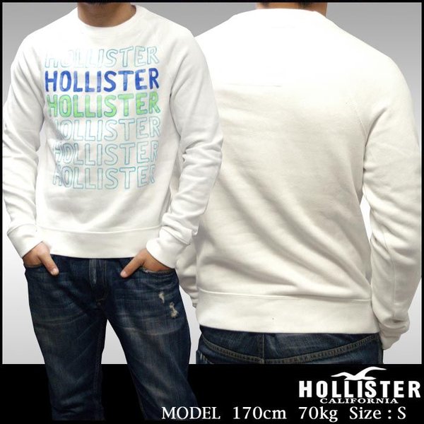 ホリスター メンズ スエット Hollister トレーナー ロゴ ホワイト アメカジ ブランド スタイル Safari サファリ 雑誌 アバクロ 掲載 ファッション 正規品 通販 Lineポイント最大0 5 Get Lineショッピング