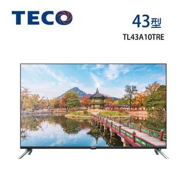 【TECO 東元】43吋 FHD液晶顯示器(TL43A10TRE)僅配送一樓