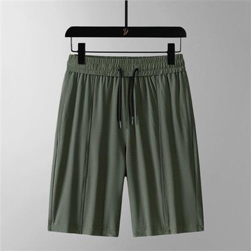 【米蘭精品】冰絲褲運動短褲-薄款涼感透氣寬鬆男褲子3色74fa10