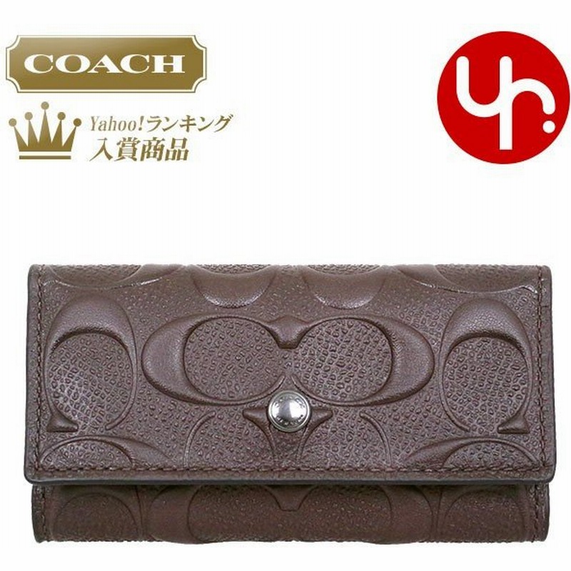 感謝の声続々 Coach コーチ キーケース シグネチャー 5連 レディース メンズ キーケース Emotivevehicles Com