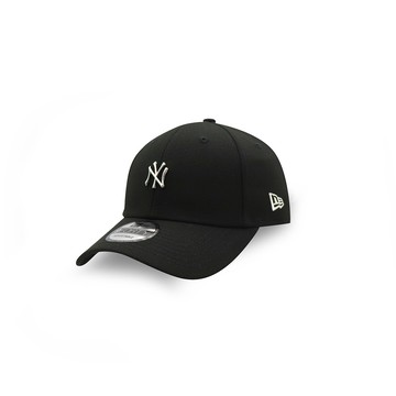 NEW ERA 男女 9FORTY 金屬 MINI LOGO 洋基 黑/銀 NE11866873
