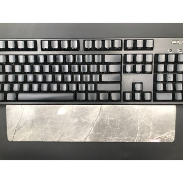 凡賽斯灰 - 大斜面 80% 鍵盤手托 -天然石材 大理石 機械鍵盤 filco leopold 可參考 B2-51