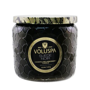Voluspa Voluspa 小罐子芳香蠟燭  - Suede Noir 127g/4.5oz-蠟燭
