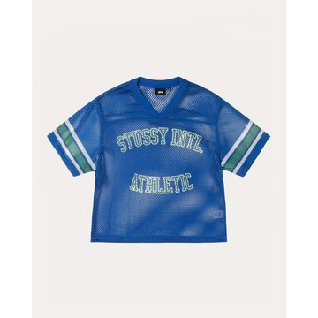 AirRoom 正品現貨 2025SS STUSSY TEAM JERSEY STUSSY 網眼 球衣 短T