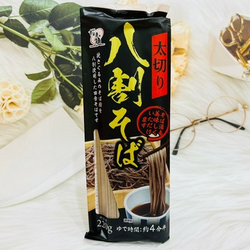 日本 高尾製粉 太切 八割 蕎麥麵 220g 田舍蕎麥麵 八割蕎麥麵｜全店$299 全家取貨免運｜領券9折｜APP下單最高再賺22%點數⚡