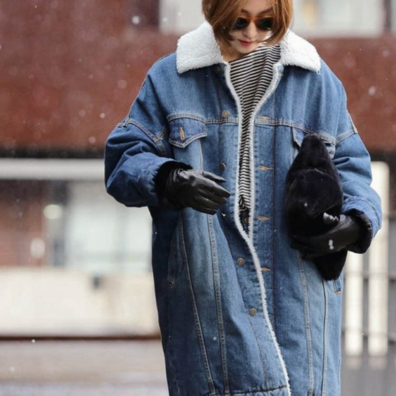 親子コーデ デニムコート デニムボアコート 親子ペア 裏ボア コート デニムコート ロング丈 デニム ジャケット ロングコート ロングジャケット Gジ 通販 Lineポイント最大0 5 Get Lineショッピング