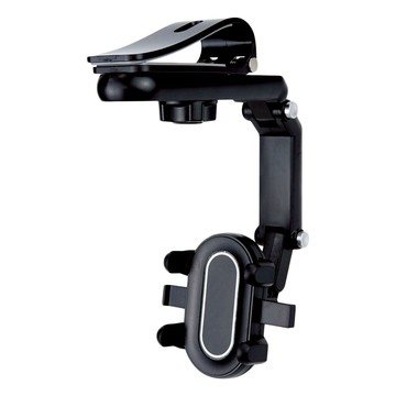 多功能車用手機導航支架 遮陽板適用 1個  BD-870-BK  黑色