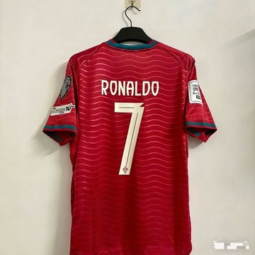 【美加墨世界杯  台灣發貨】2026世界足杯葡萄牙球衣球員版印號C羅7號B費球迷球員版c羅球衣