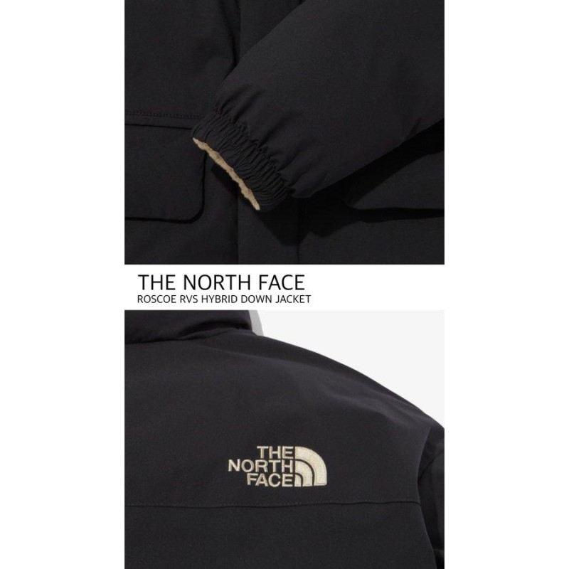 THE NORTH FACE ROSCOE RVS HYBRID DOWN JACKET ロスコリバーシブル