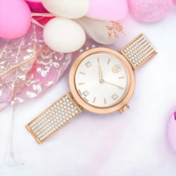 SWAROVSKI Illumina系列 簡約奢華時尚腕錶-5671202