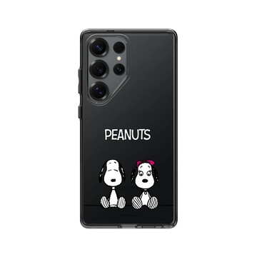 Galaxy S25 Ultra Clear 酷墨灰 - 史努比 Snoopy - With Belle