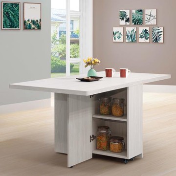 AS雅司-雨朵5.6尺折合桌-168.5*77*73.5cm-三色可選