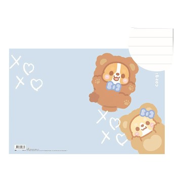 柯基犬 16K 加厚橫線筆記本