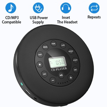 CD機 音響CD機 家用CD播放機 便攜式CD播放機MP3音樂播放器英語聽力專輯cd機