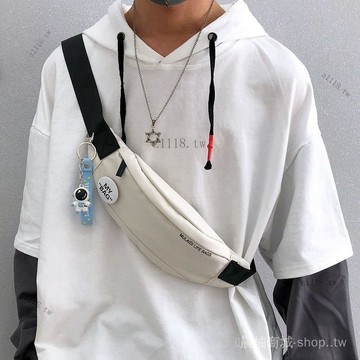 🎇可開發票✨小挎包男士潮牌ins街頭潮流運動款胸包男包斜挎包2021新款腰包潮#免運