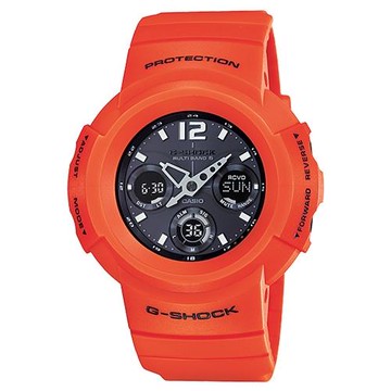 【CASIO 卡西歐 G-SHOCK 系列】日系限量版-太陽能電力電波男錶(AWG-M510MR-4AJF)