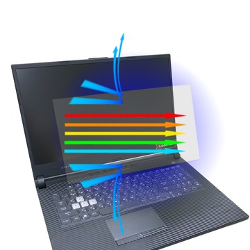 【Ezstick】ASUS G712 G712LU G712LV 防藍光螢幕貼｜鏡面/霧面可選｜筆電螢幕保護貼