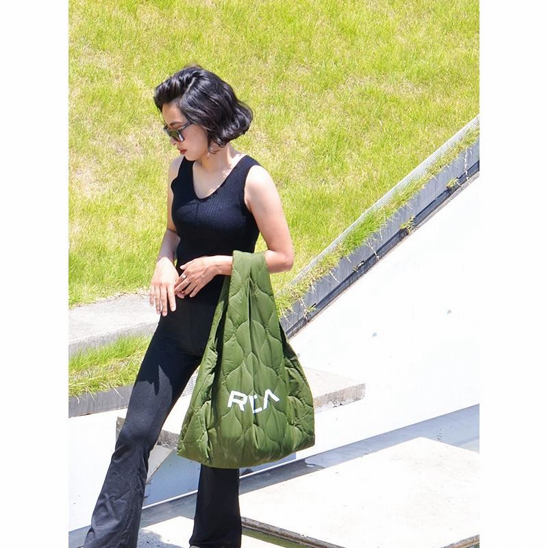 RVCA QUILTING SHOPPER バッグ BAG キルティング - バッグ