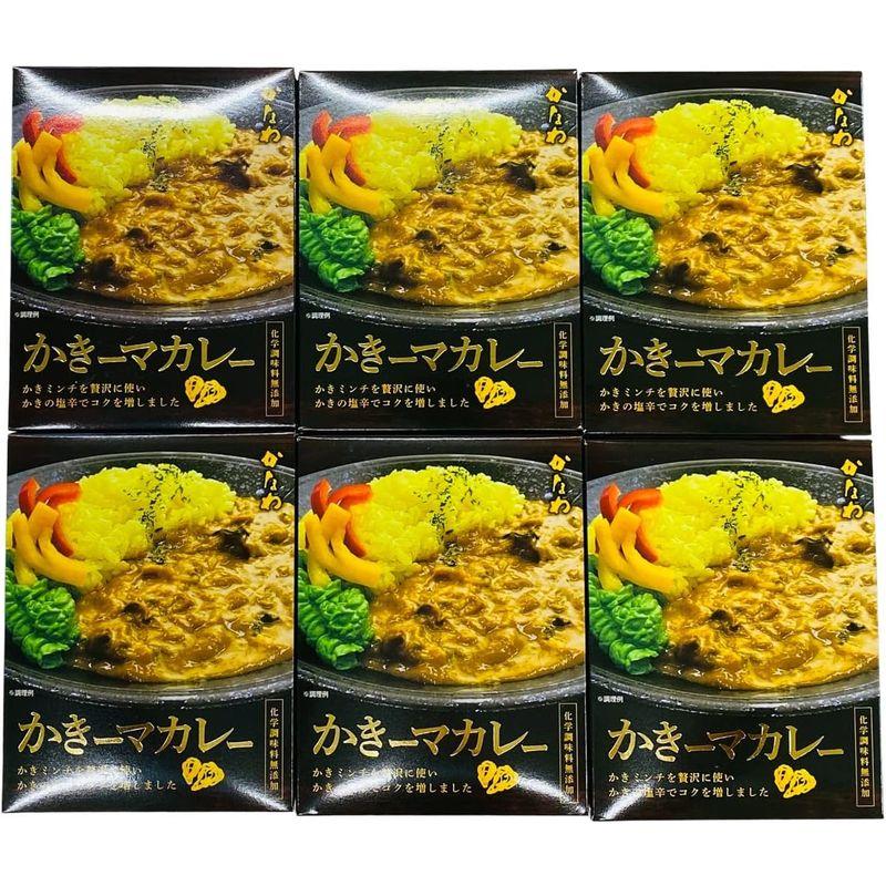 かなわ かきーマカレー 200g×6 カレー レトルトカレー 惣菜 牡蠣 カレーライス キーマカレー