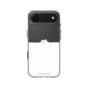 iPhone Air Clear Case（相機按鈕） 透明 - 白白日記 Darylhochi - 一片白