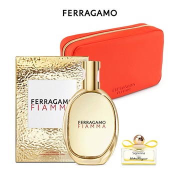 客製刻印【FERRAGAMO】熾烈之光女性淡香精100ml(贈化妝包+小香x1.附紙袋)